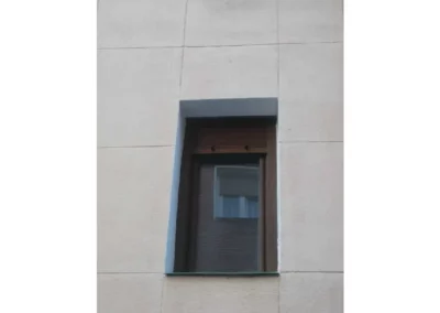 Ventanas PVC nogal